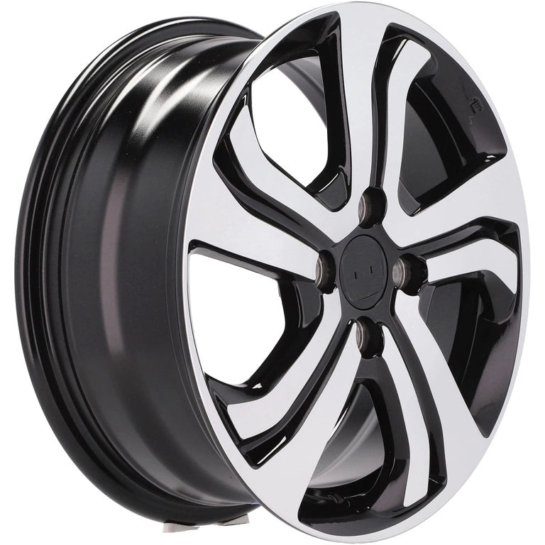 Alu kola pro Honda L1236 6x15 4x100 ET53 56.1 Black Polished | Wheelsup.cz