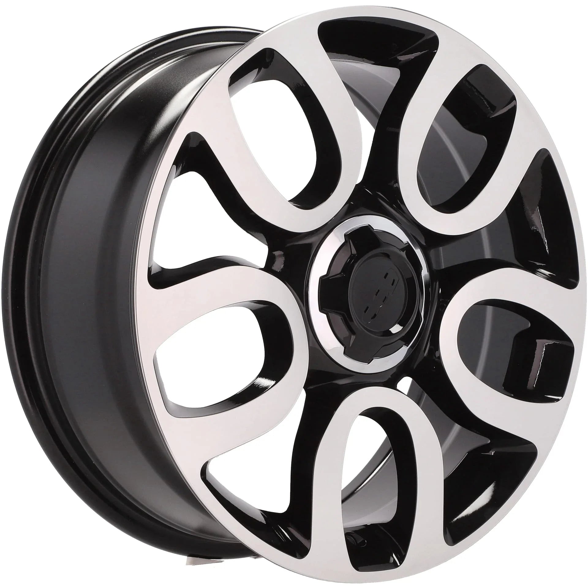 Alu kola pro Fiat L1291 7x17 5x98 ET41 58.1 Black Polished | Wheelsup.cz