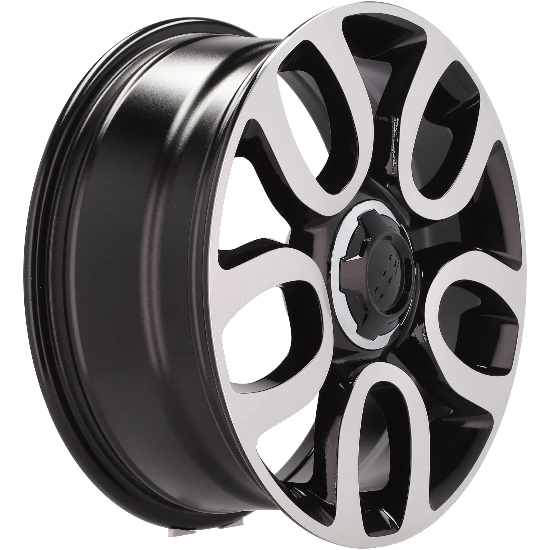 Alu kola pro Fiat L1291 7x17 5x98 ET41 58.1 Black Polished | Wheelsup.cz