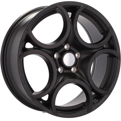 Alu kola pro Alfa Romeo L1432 7.5x17 5x110 ET41 65.1 Black Half Matt | Wheelsup.cz
