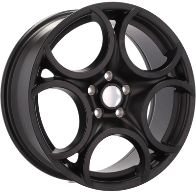 Alu kola pro Alfa Romeo L1432 7.5x17 5x110 ET41 65.1 Black Half Matt | Wheelsup.cz