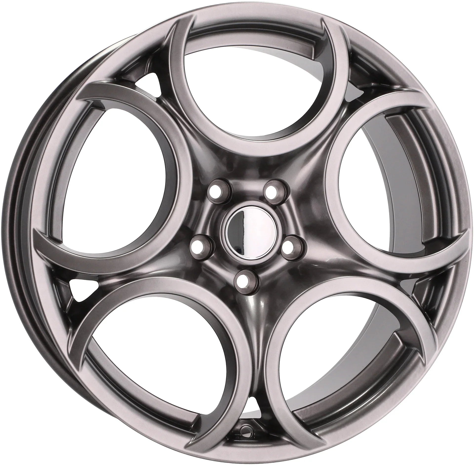 Alu kola pro Alfa Romeo L1432 7.5x18 5x110 ET41 65.1 Hyper Black | Wheelsup.cz