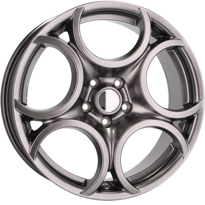 Alu kola pro Alfa Romeo L1432 7.5x17 5x110 ET41 65.1 Hyper Black | Wheelsup.cz
