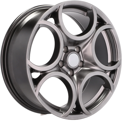 Alu kola pro Alfa Romeo L1432 7.5x17 5x110 ET41 65.1 Hyper Black | Wheelsup.cz