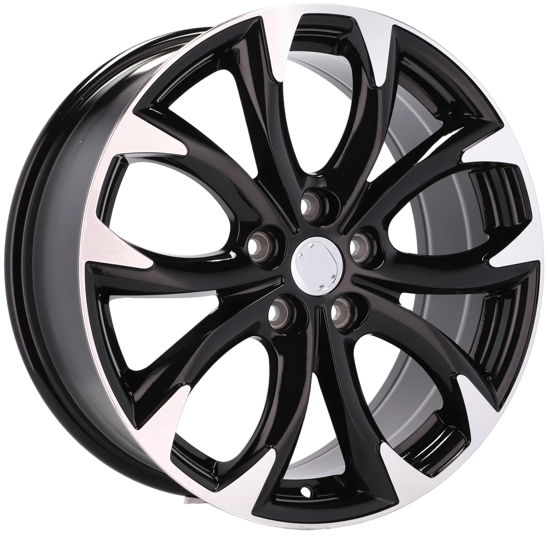 Alu kola pro Mazda L1470 7.5x18 5x114.3 ET50 67.1 Black Polished | Wheelsup.cz
