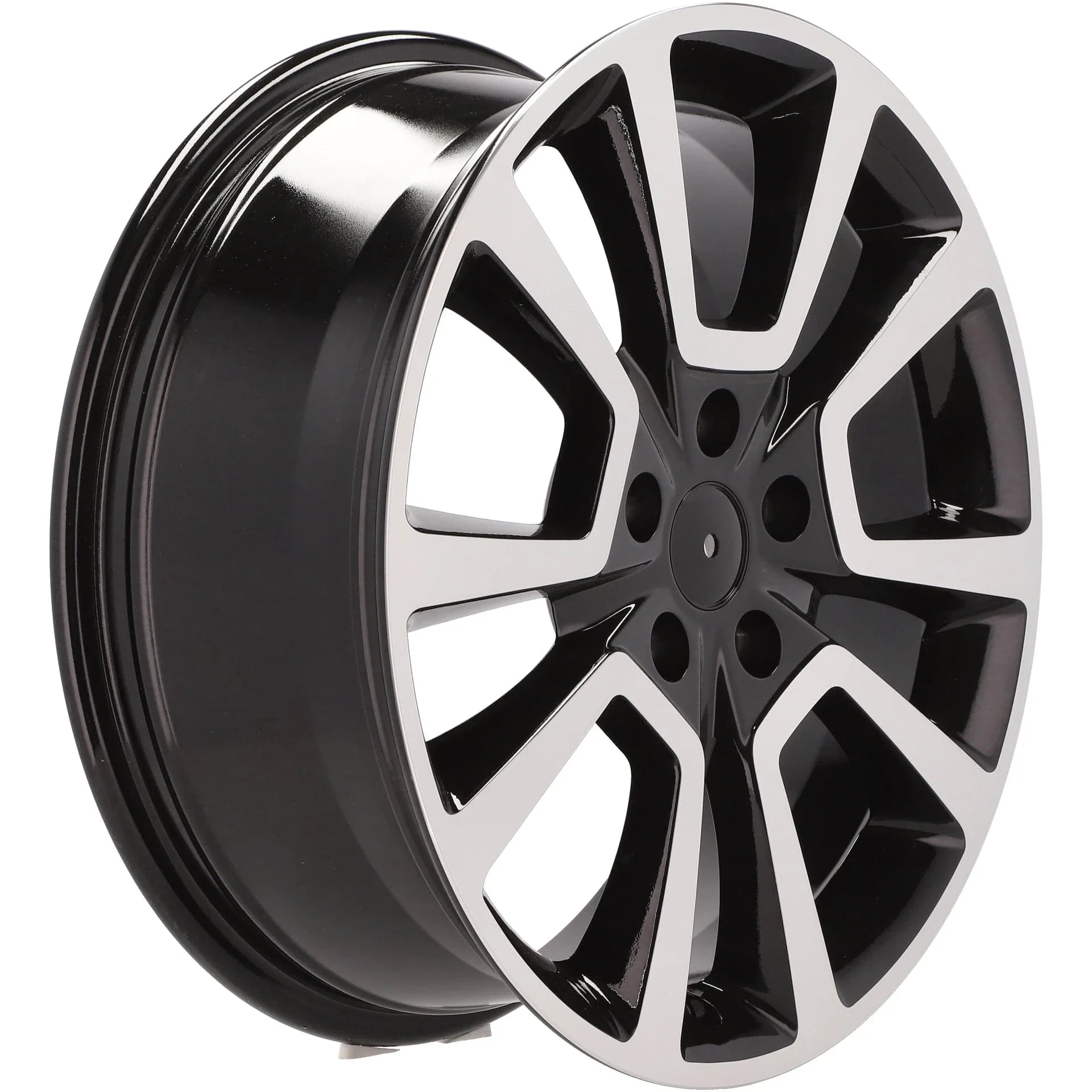 Alu kola Racing Line L1485 7x18 5x114.3 ET40 73.1 Black Polished | Wheelsup.cz