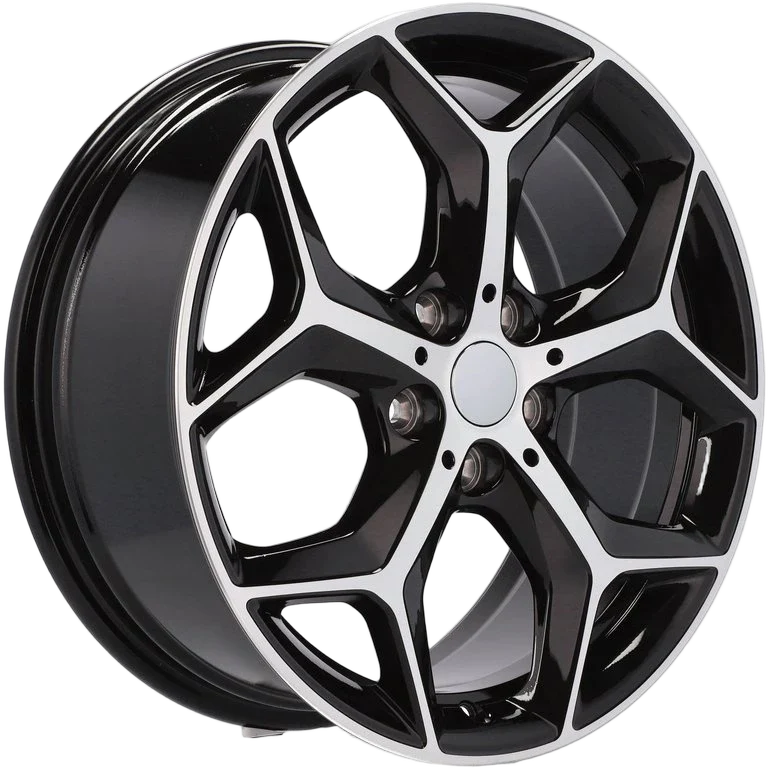 Alu kola pro BMW L1623 7.5x18 5x112 ET51 66.6 Black Polished | Wheelsup.cz