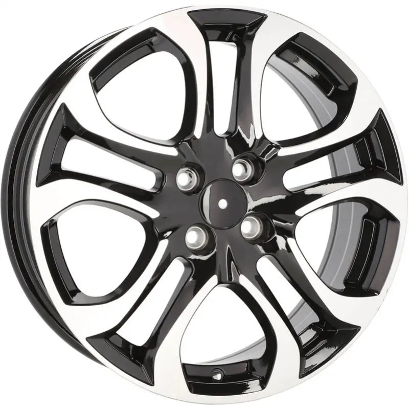 Alu kola Racing Line L1650 6.5x17 4x100 ET45 60.1 Black Polished | Wheelsup.cz