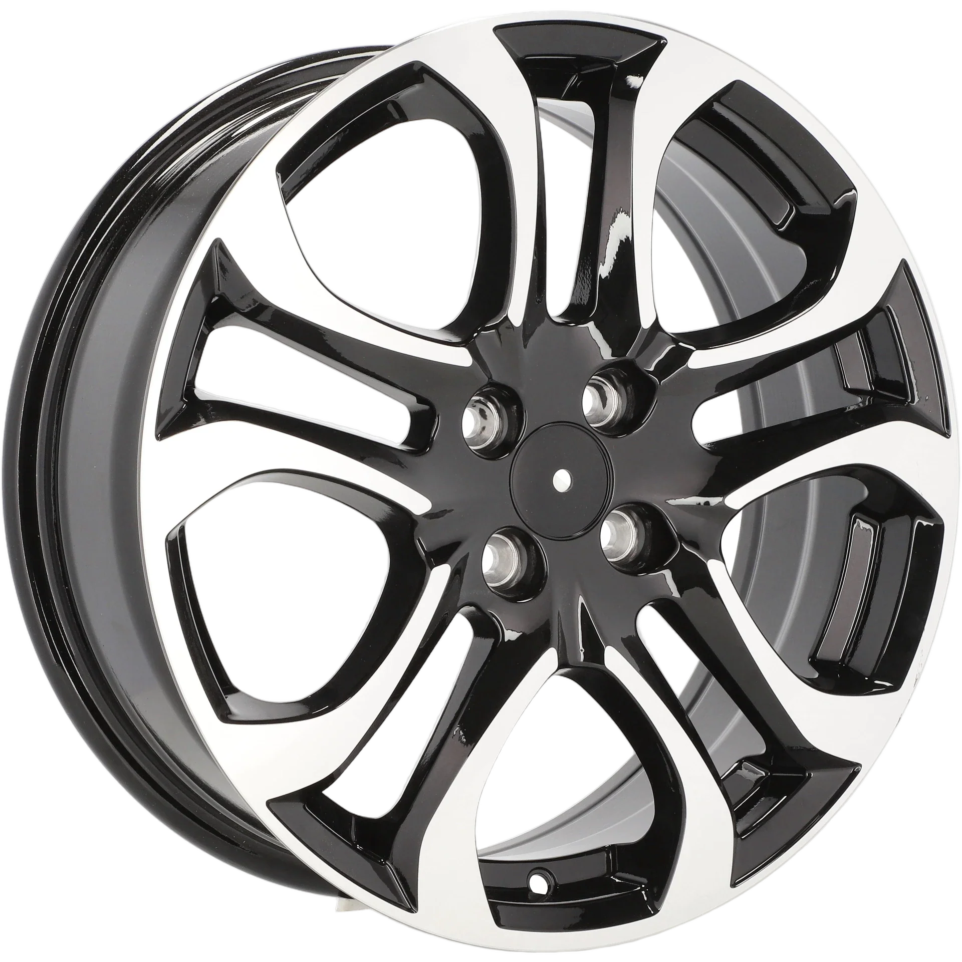 Alu kola Racing Line L1650 6.5x17 4x100 ET45 60.1 Black Polished | Wheelsup.cz