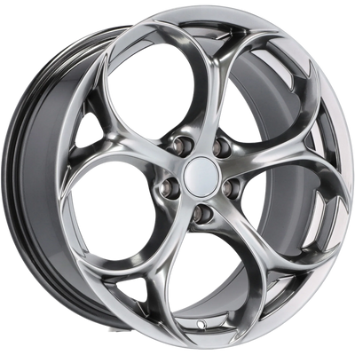 Alu kola pro Alfa Romeo L1664 9x19 5x110 ET34 65.1 Hyper Black | Wheelsup.cz
