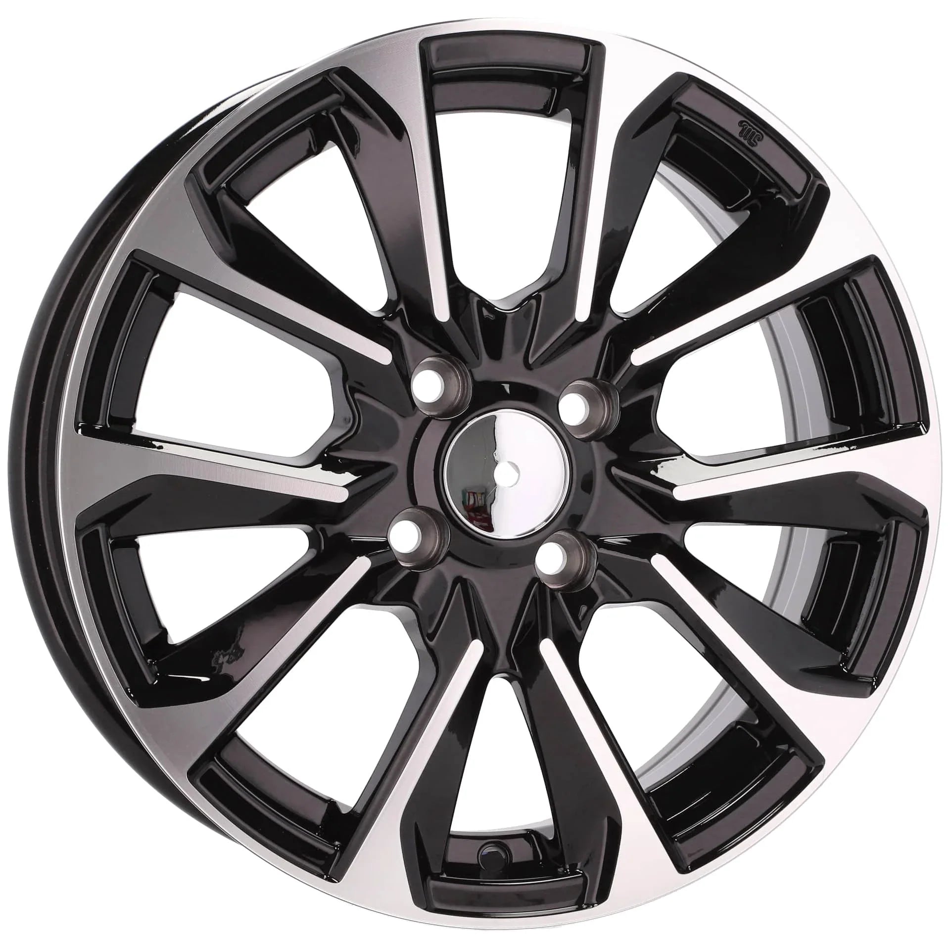 Alu kola Racing Line L1666 6x16 4x100 ET42 60.1 Black Polished | Wheelsup.cz