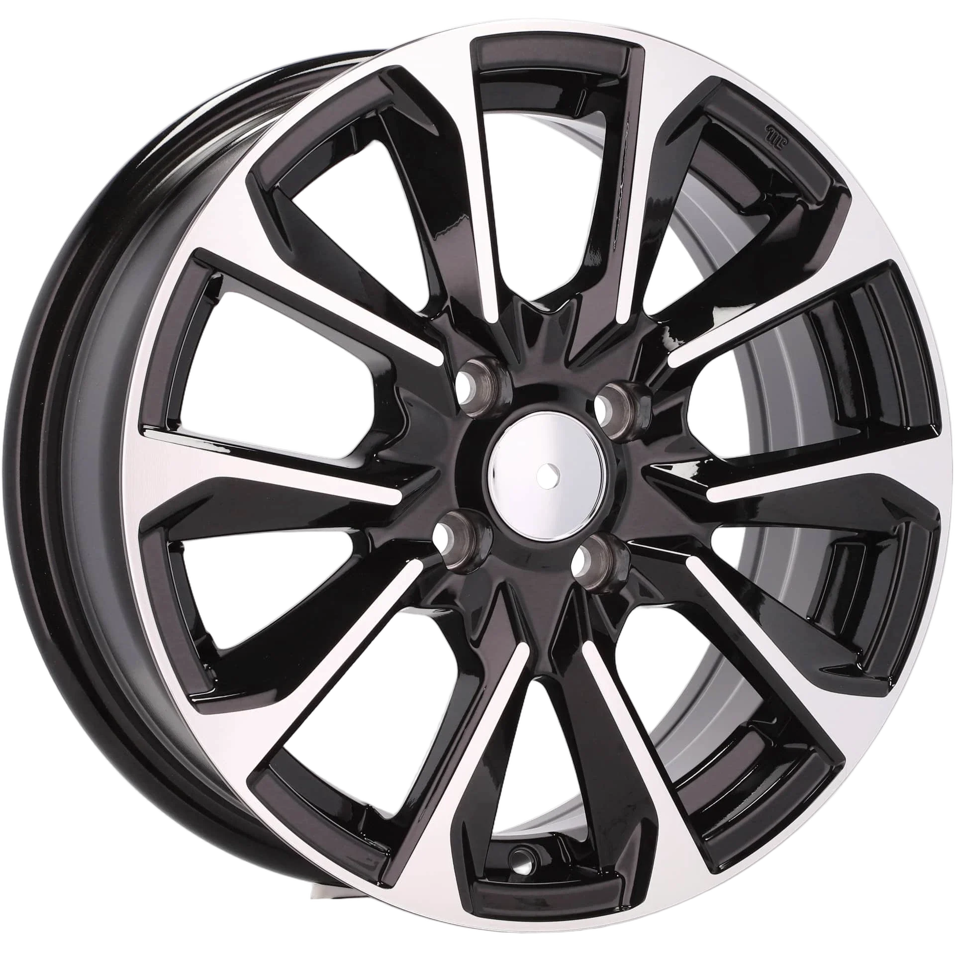 Alu kola Racing Line L1666 6x16 4x100 ET42 60.1 Black Polished | Wheelsup.cz