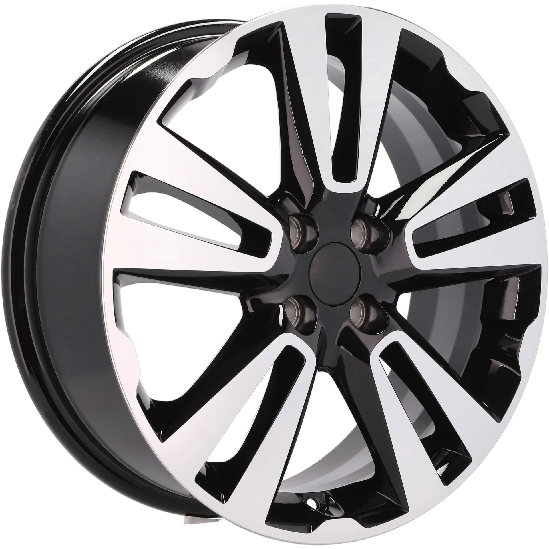 Alu kola Racing Line L2093 6.5x17 4x100 ET43 60.1 Black Polished | Wheelsup.cz