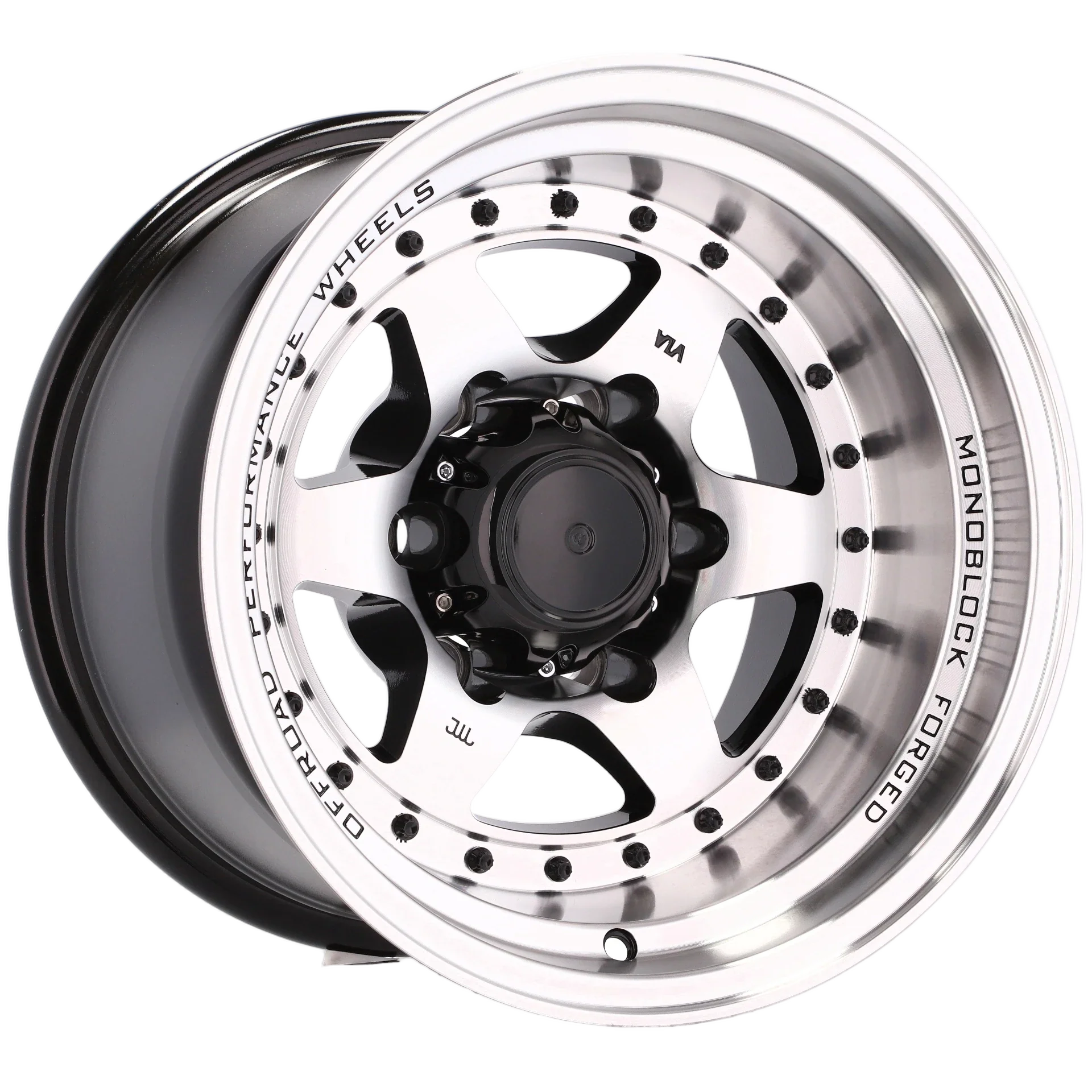 Alu kola pro Offroad L2156 8x16 5x127 ET0 87.1 Black Polished | Wheelsup.cz