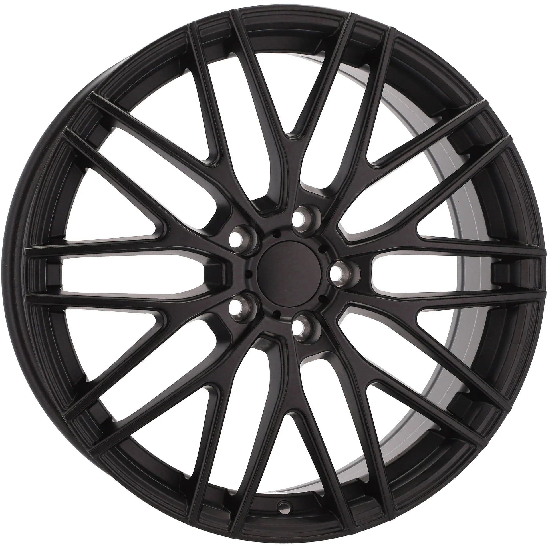 Alu kola Racing Line L2321 7.5x19 5x114.3 ET45 60.1 Black Half Matt | Wheelsup.cz