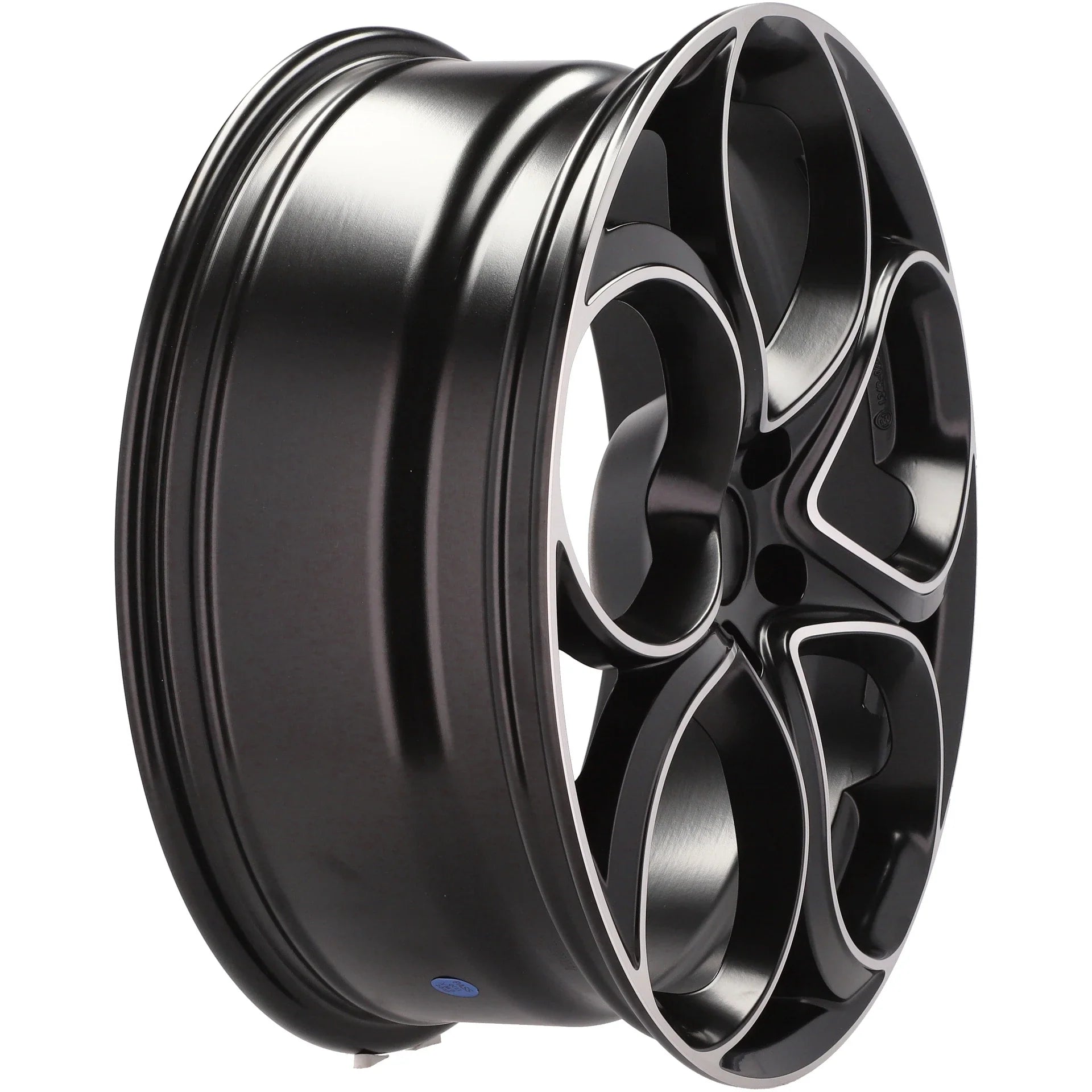 Alu kola pro Alfa Romeo L2387 8x19 5x110 ET37 65.1 Black Polished Half Matt | Wheelsup.cz