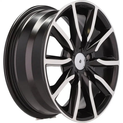 Alu kola Racing Line LU263 6.5x15 5x114.3 ET40 67.1 Black Polished Half Matt | Wheelsup.cz
