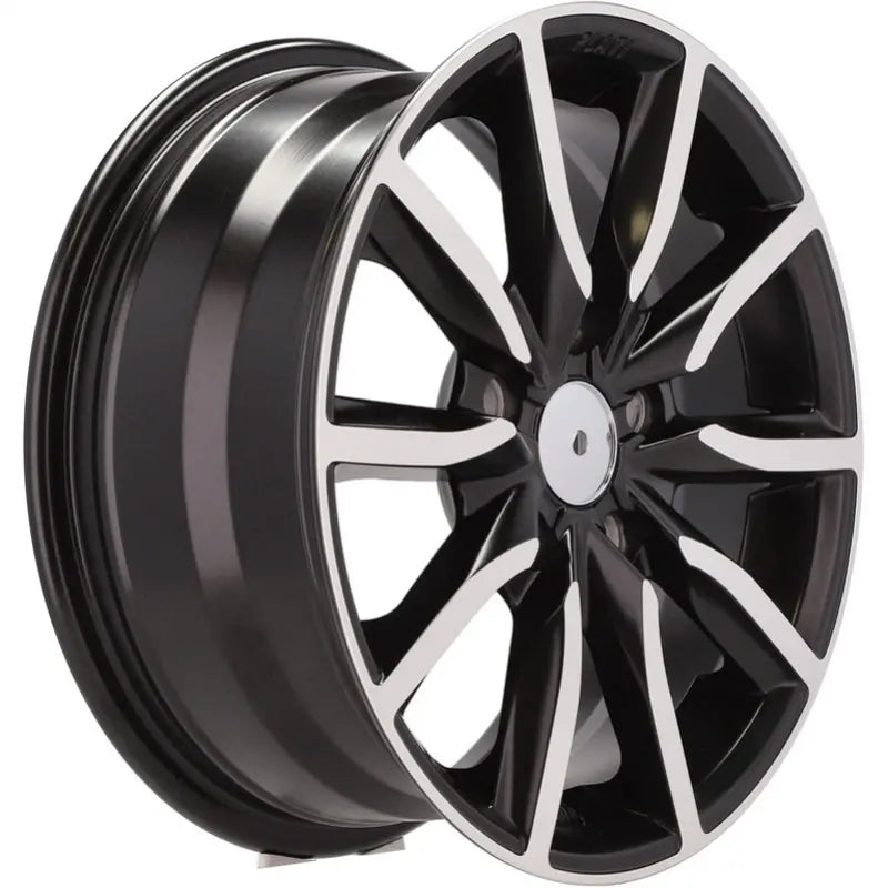 Alu kola Racing Line LU263 6.5x15 5x114.3 ET40 67.1 Black Polished Half Matt | Wheelsup.cz