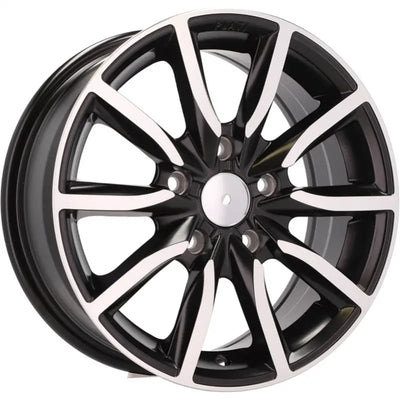 Alu kola Racing Line LU263 6.5x15 5x114.3 ET40 67.1 Black Polished Half Matt | Wheelsup.cz