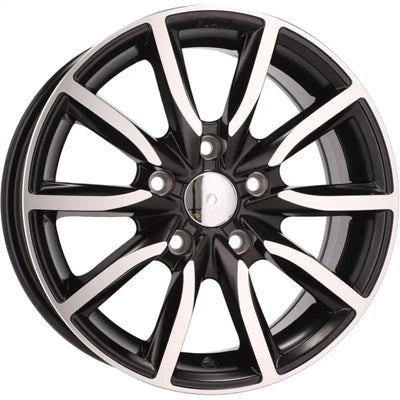 Alu kola Racing Line LU263 6.5x15 5x114.3 ET40 67.1 Black Polished Half Matt | Wheelsup.cz