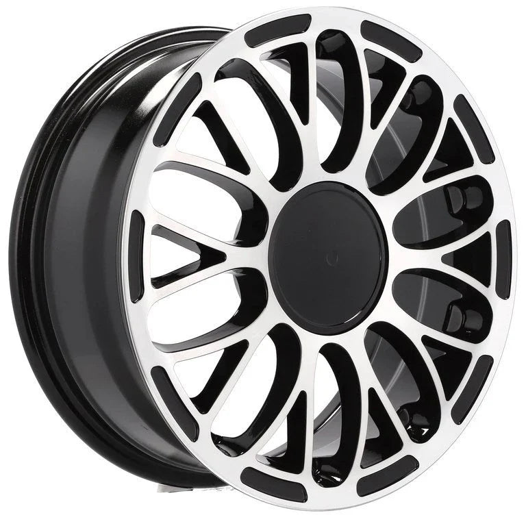 Alu kola pro Fiat LU392 6x15 4x98 ET35 58.1 Black Polished | Wheelsup.cz
