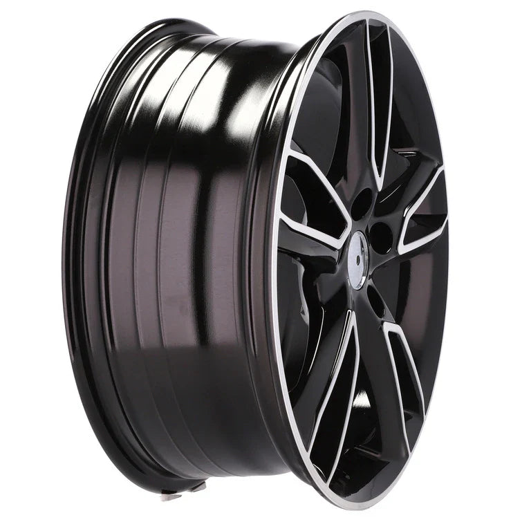 Alu kola pro Mazda M502 7.5x18 5x114.3 ET48 67.1 Black Polished | Wheelsup.cz