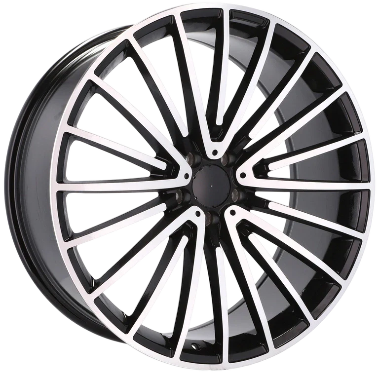 Alu kola pro Mercedes MR532 8.5x19 5x112 ET40 66.6 Black Polished | Wheelsup.cz