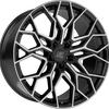 Cerchi in lega MSW 51 8.5x20 5x112 ET28 73 Nero