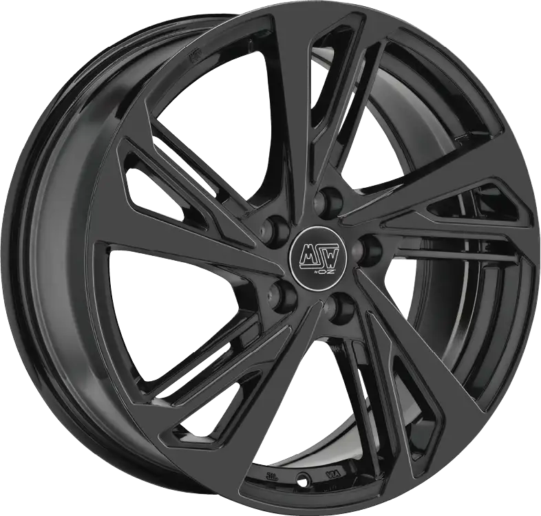 Alu kola MSW 60 7.5x18 5x112 ET51 57.1 černá
