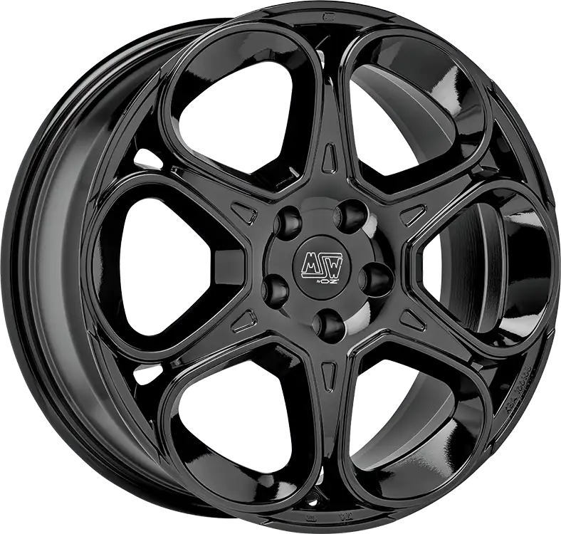Alu kola MSW 83 8x19 5x110 ET32 Gloss Black