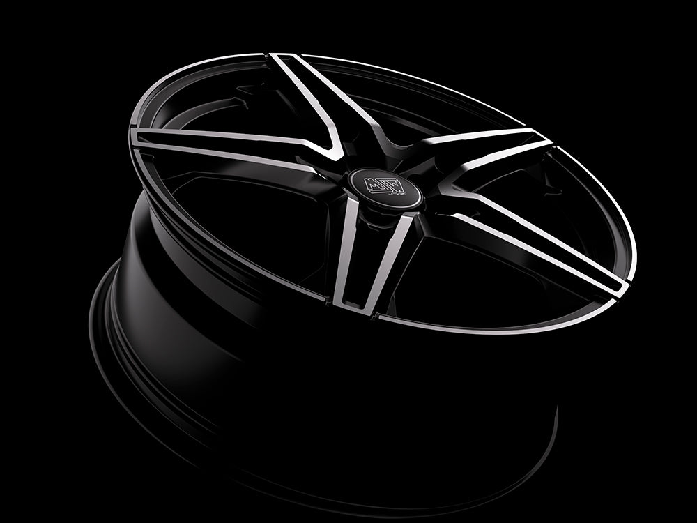 Alu kola MSW 31 7.5x19 5x112 ET48 Gloss Black Full Polished | Wheelsup.cz