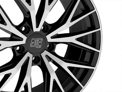 Alu kola MSW 44 9x20 5x130 ET50 Gloss Black Full Polished | Wheelsup.cz