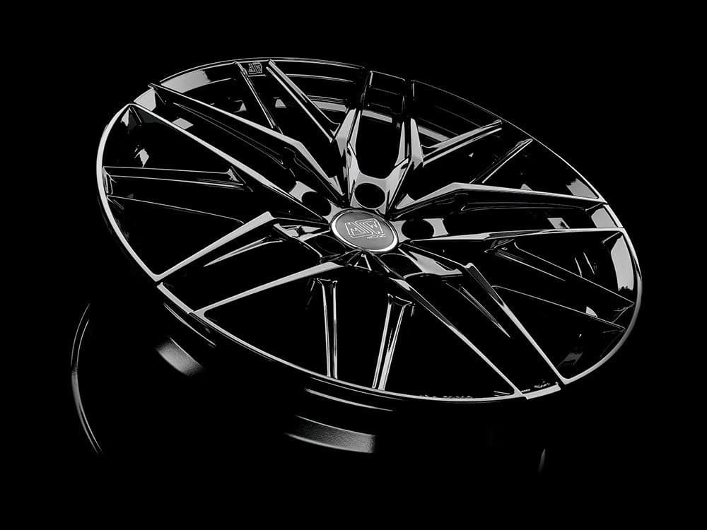 Alu kola MSW 50 9.5x22 5x112 ET36 Gloss Black-Alu kola-WheelsUp