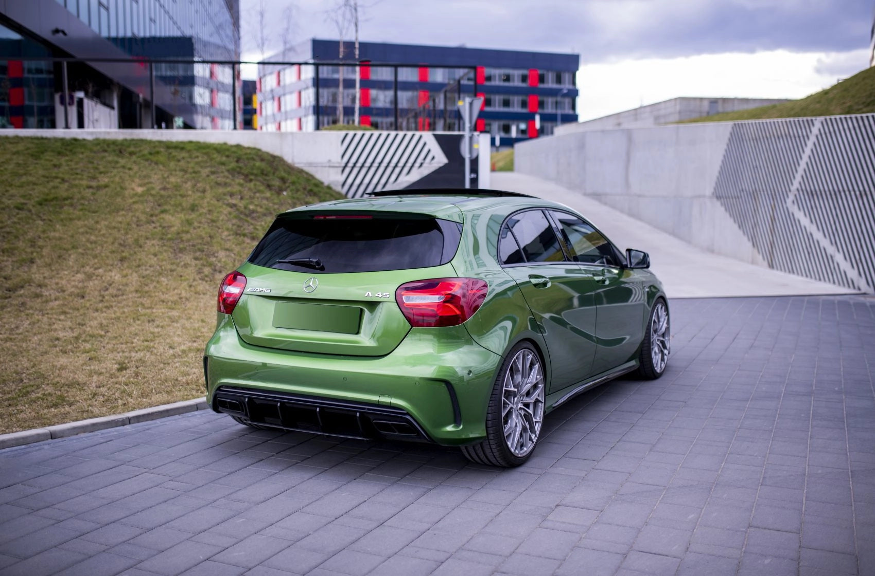 Mercedes Benz A Class A35 A45 Concaver CVR1 Brushed Titanium 39 16031.webp