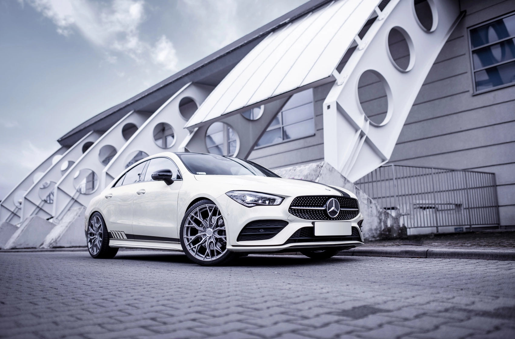 Mercedes Benz CLA CLA35 CLA45 Concaver CVR1 Brushed Titanium 11 1462.webp