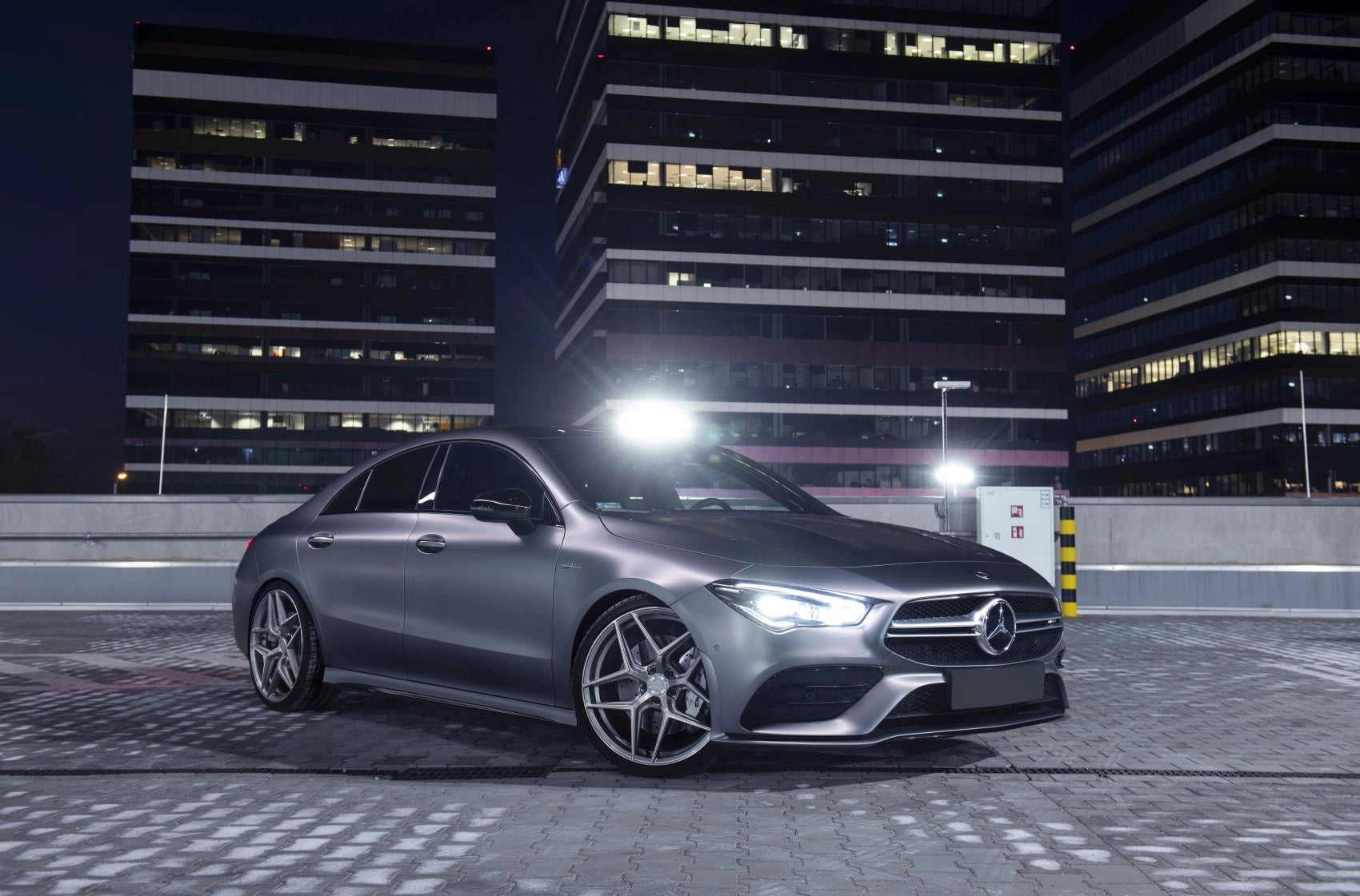 Mercedes Benz CLA CLA35 CLA45 Concaver CVR2 Brushed Titanium 195 11773.webp