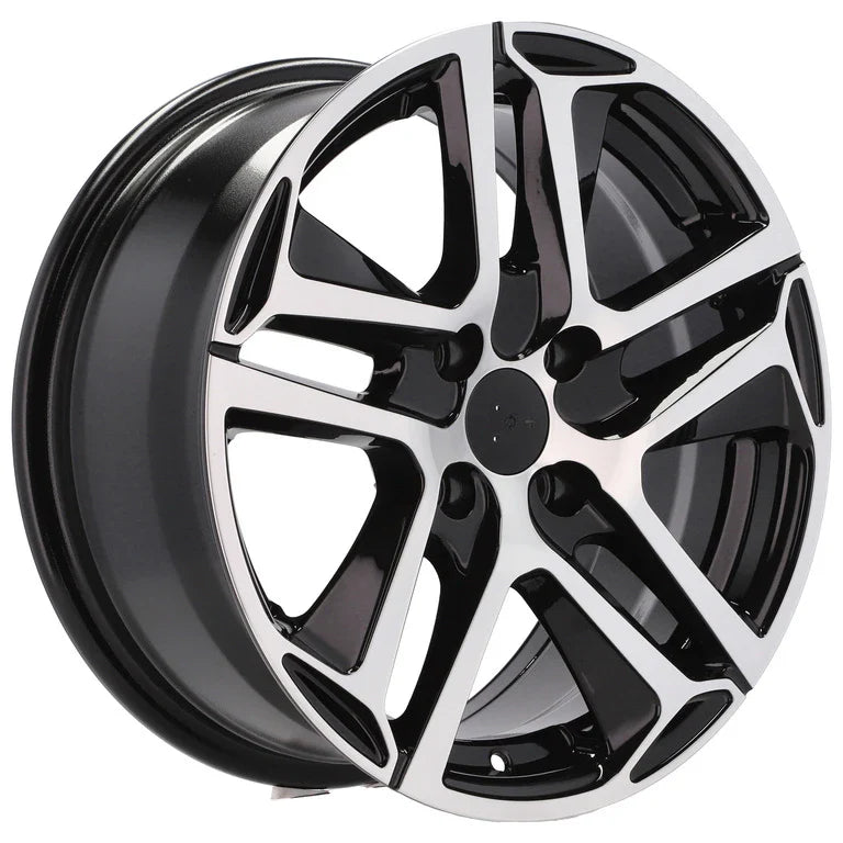 Alu kola pro Peugeot PG534 7.5x17 5x108 ET44 65.1 Black Polished | Wheelsup.cz