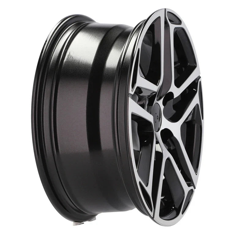 Alu kola pro Peugeot PG534 7.5x17 5x108 ET44 65.1 Black Polished | Wheelsup.cz