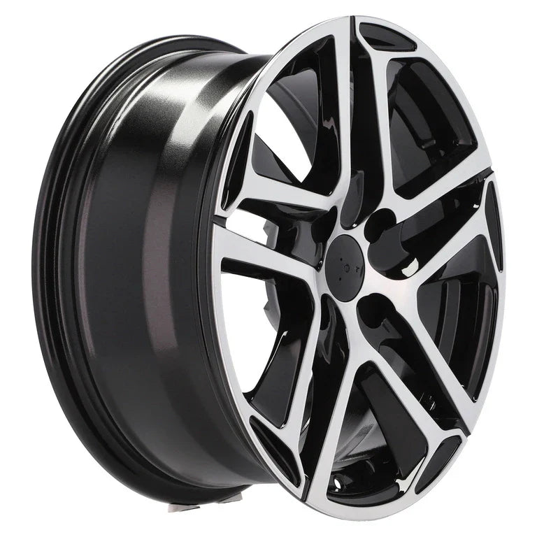 Alu kola pro Peugeot PG534 7x16 5x108 ET35 65.1 Black Polished | Wheelsup.cz