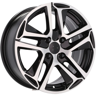 Alu kola pro Peugeot PG534 7x16 5x108 ET35 65.1 Black Polished | Wheelsup.cz
