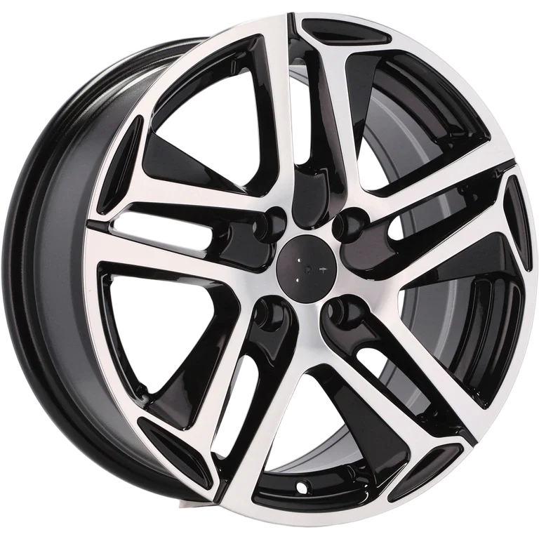 Alu kola pro Peugeot PG534 7x16 5x108 ET35 65.1 Black Polished | Wheelsup.cz
