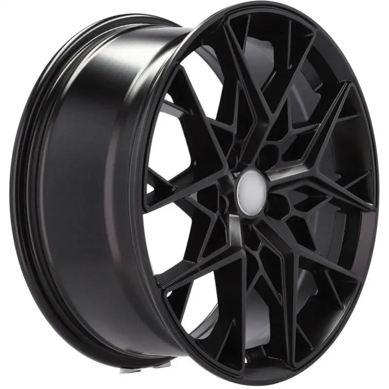 Alu kola Racing Line Q1131 8x18 5x100 ET35 57.1 Black Half Matt | Wheelsup.cz
