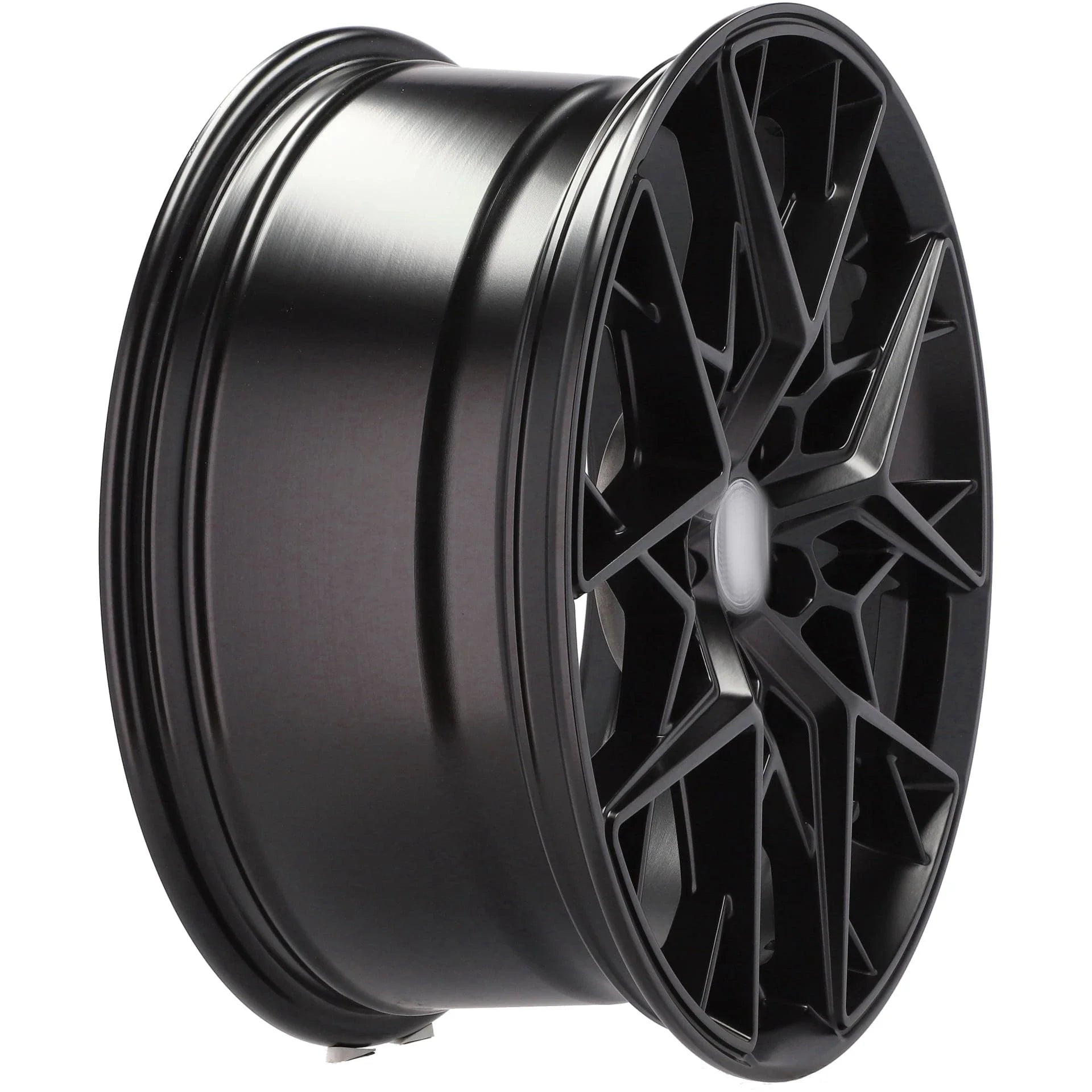 Alu kola Racing Line Q1131 7.5x17 5x112 ET40 66.6 Black Half Matt | Wheelsup.cz