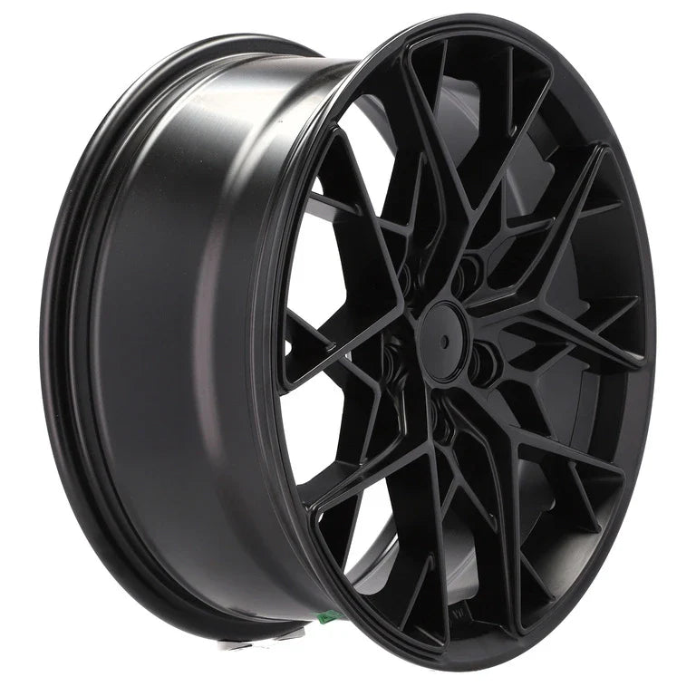 Alu kola Racing Line Q1131 8x18 5x112 ET40 66.6 Black Half Matt | Wheelsup.cz