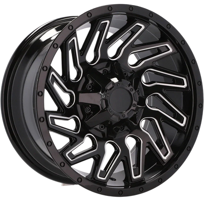Alu kola pro Offroad Q1283 9x17 6x139.7 ET-10 110.1 Black | Wheelsup.cz