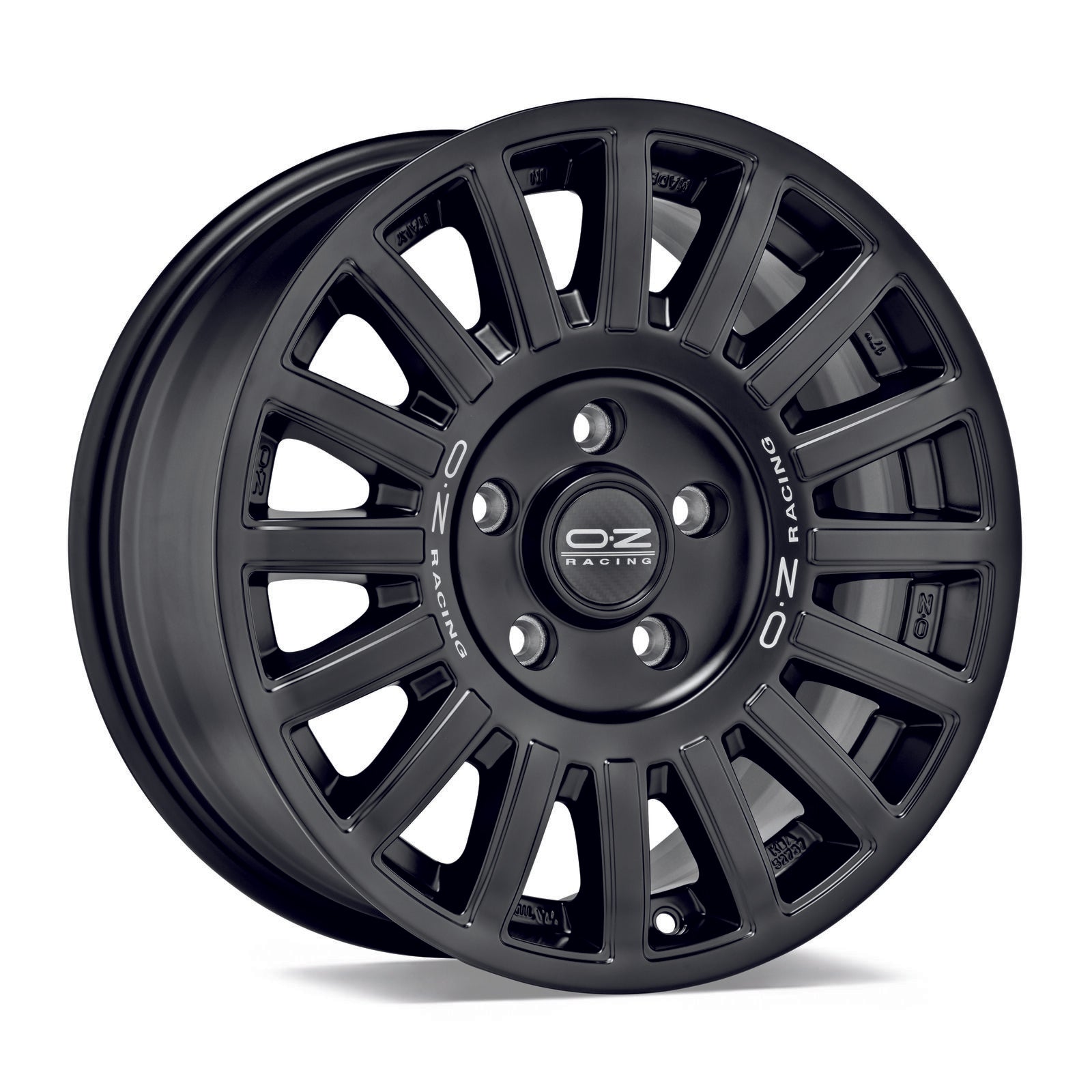 Alu kola OZ RALLY RAID 8x17 ET25 6x139.7 106,1 Matt Black Silver Lettering-Alu kola-WheelsUp