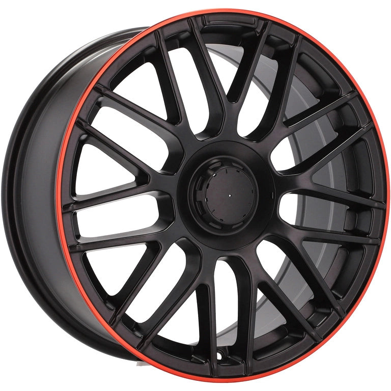 Alu kola pro Mercedes REW020 8.5x18 5x112 ET35 66.6 Black Matt