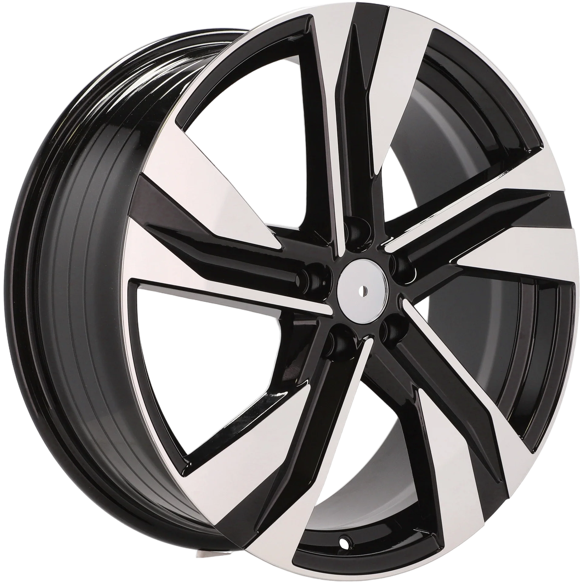 Alu kola pro Volvo SF502 7.5x19 5x108 ET50.5 63.4 Black Polished | Wheelsup.cz