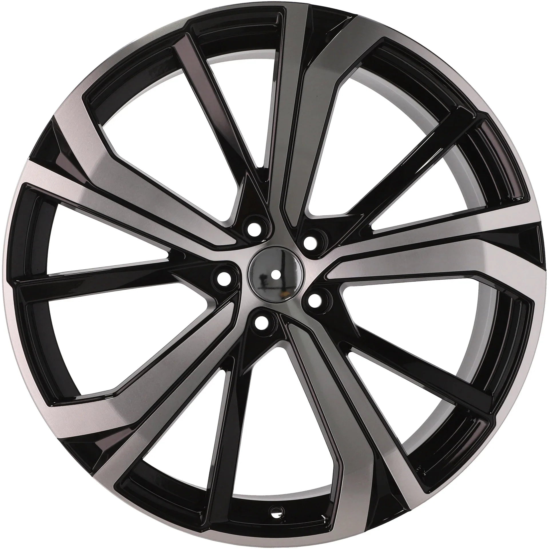 Alu kola pro Volvo SF503 7.5x18 5x108 ET50.5 63.4 Black Polished | Wheelsup.cz