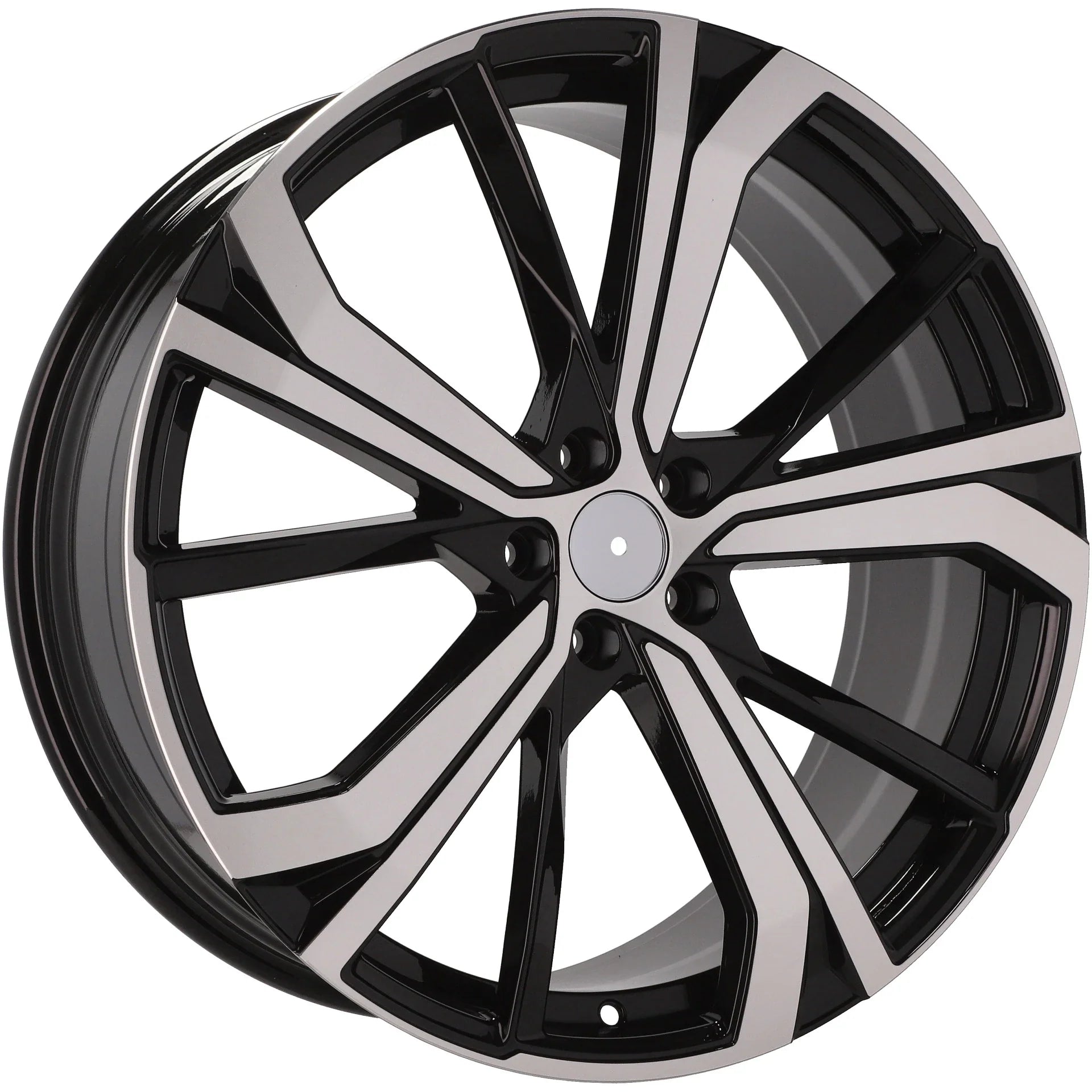 Alu kola pro Volvo SF503 7.5x18 5x108 ET50.5 63.4 Black Polished | Wheelsup.cz